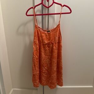Wild Fable Orange Sleeveless Dress